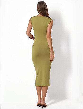 Robe maxi sans manches busem