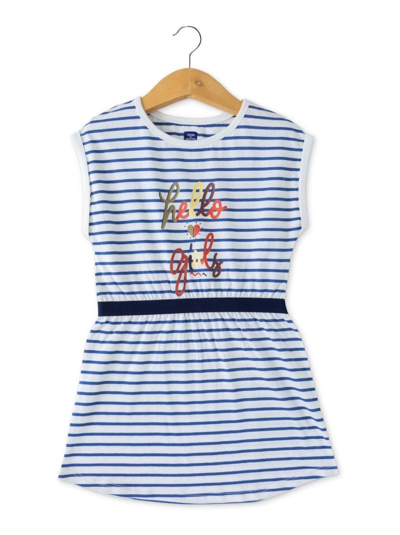 Robe Mc Fille Terre de Marins Bleu - Kiabi