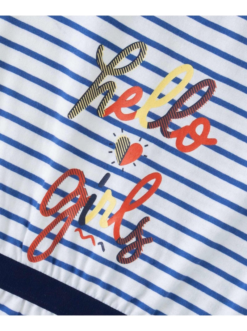 Lot De Vêtements Fille 3 Ans - 9 Pièces (t-shirts + Robe) - Marques Sergent Major - Thème Marin été
