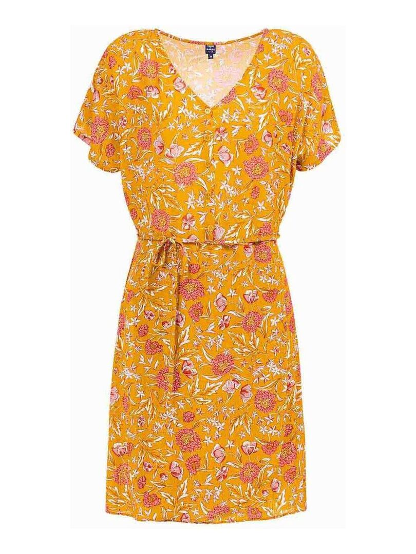 Robe Mc Jaune Femme Terre de Marins Jaune - Kiabi