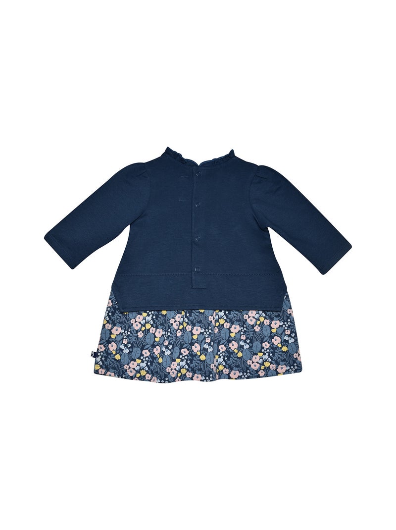 ROBE MELINDA MAILLE BEBE Bleu - Kiabi