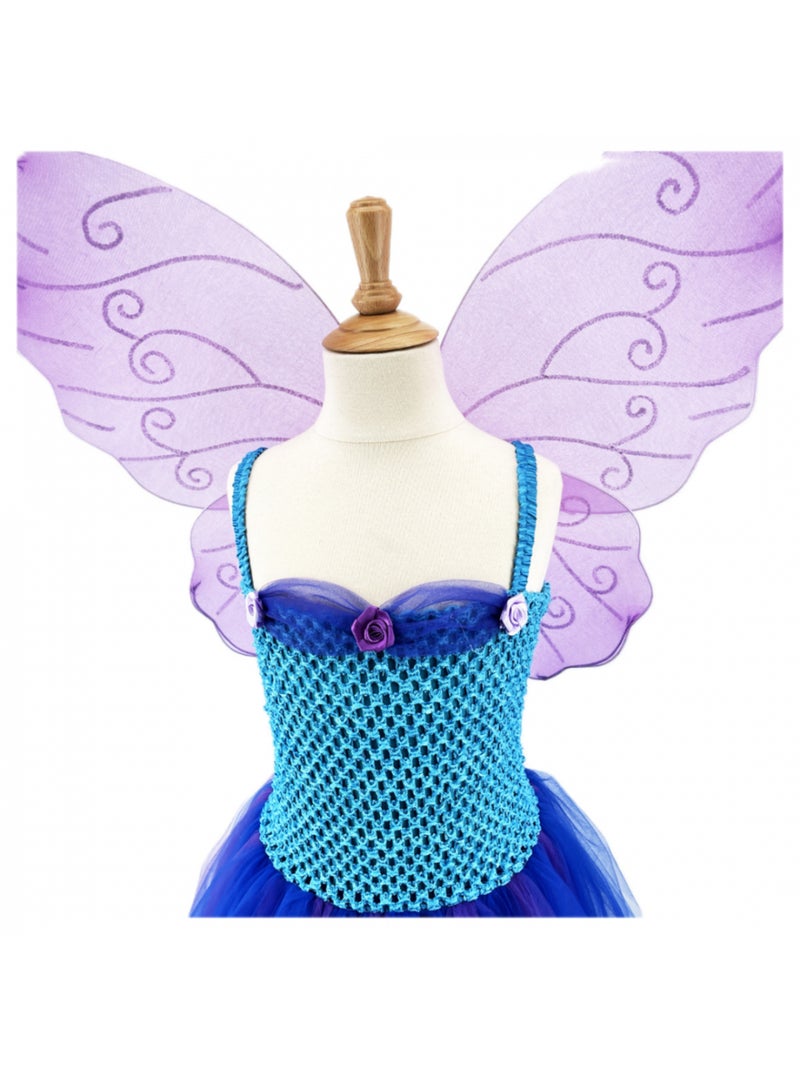 Robe Mélusine 3-4 ans Bleu - Kiabi