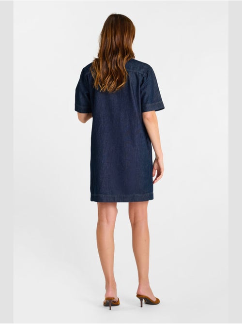 Robe MERCURY droite en jeans 'Le Temps Des Cerises' - Kiabi