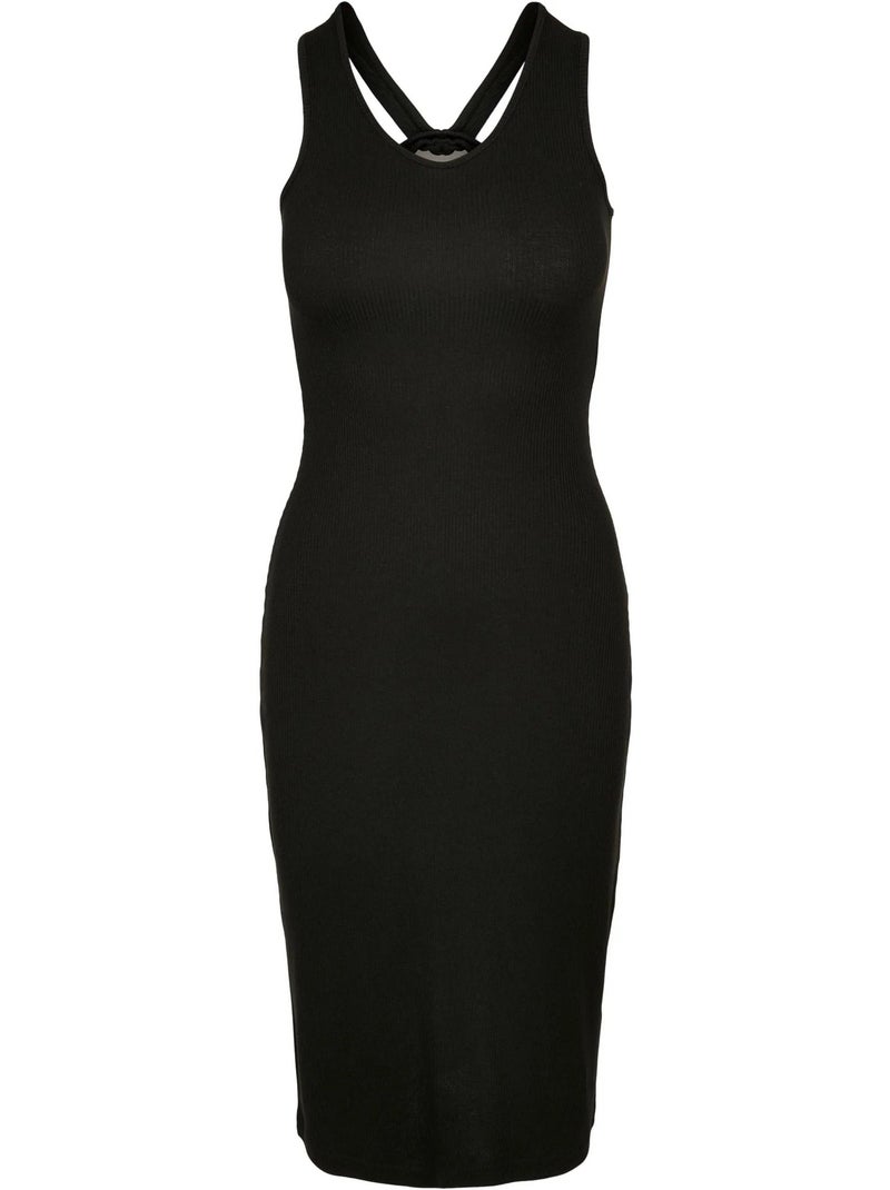 Robe mi-longue - urban classics Noir - Kiabi
