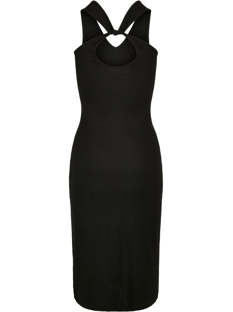 Robe mi-longue - urban classics Noir - Kiabi