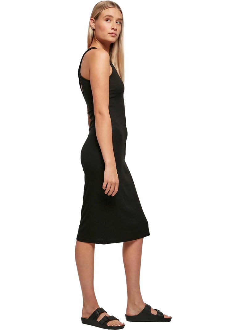 Robe mi-longue - urban classics Noir - Kiabi