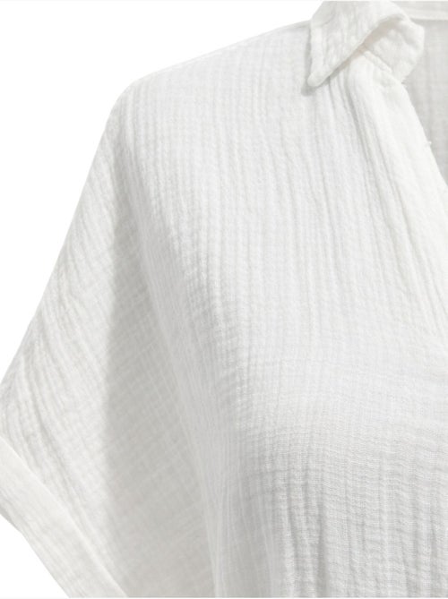Robe mi-longue à col en v et détails accessoires mixray - Kiabi Robe mi-longue à col en v et détails accessoires mixray - Kiabi