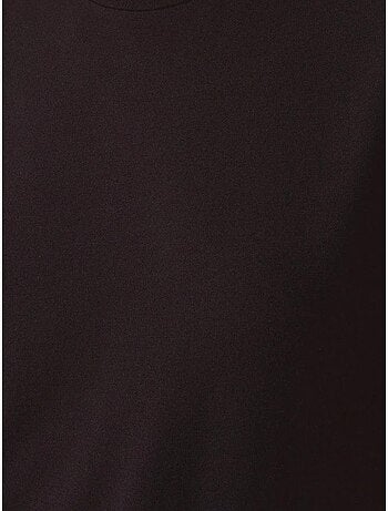 Robe mi-longue coupe confortable avec jupe en tulle collection pika
