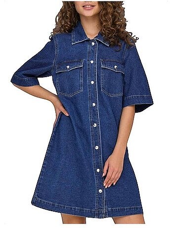 Robe mi-longue en jean Only Belle