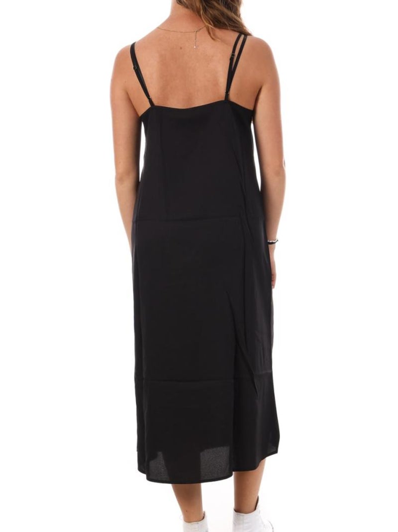 Robe mi-longue Femme Vero Moda Noir - Kiabi