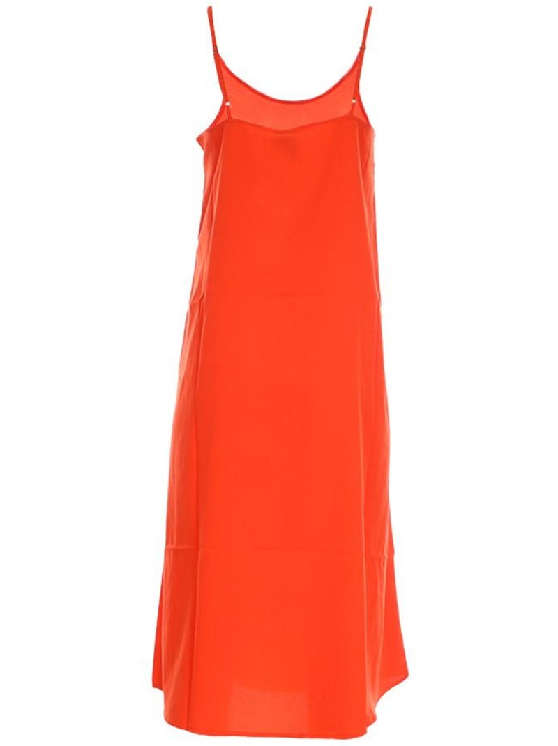 Robe mi-longue Femme Vero Moda Rouge - Kiabi
