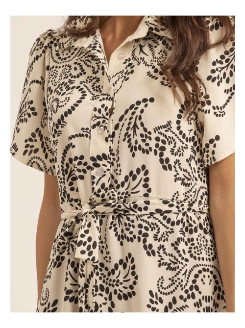 Robe mi-longue motifs IONELA - Kiabi