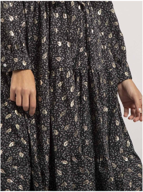 Robe mi-longue motifs IVELIA - Kiabi