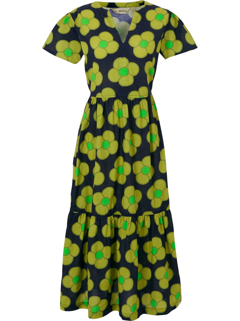 Robe mi-longue orla kiely - regatta Bleu marine - Kiabi