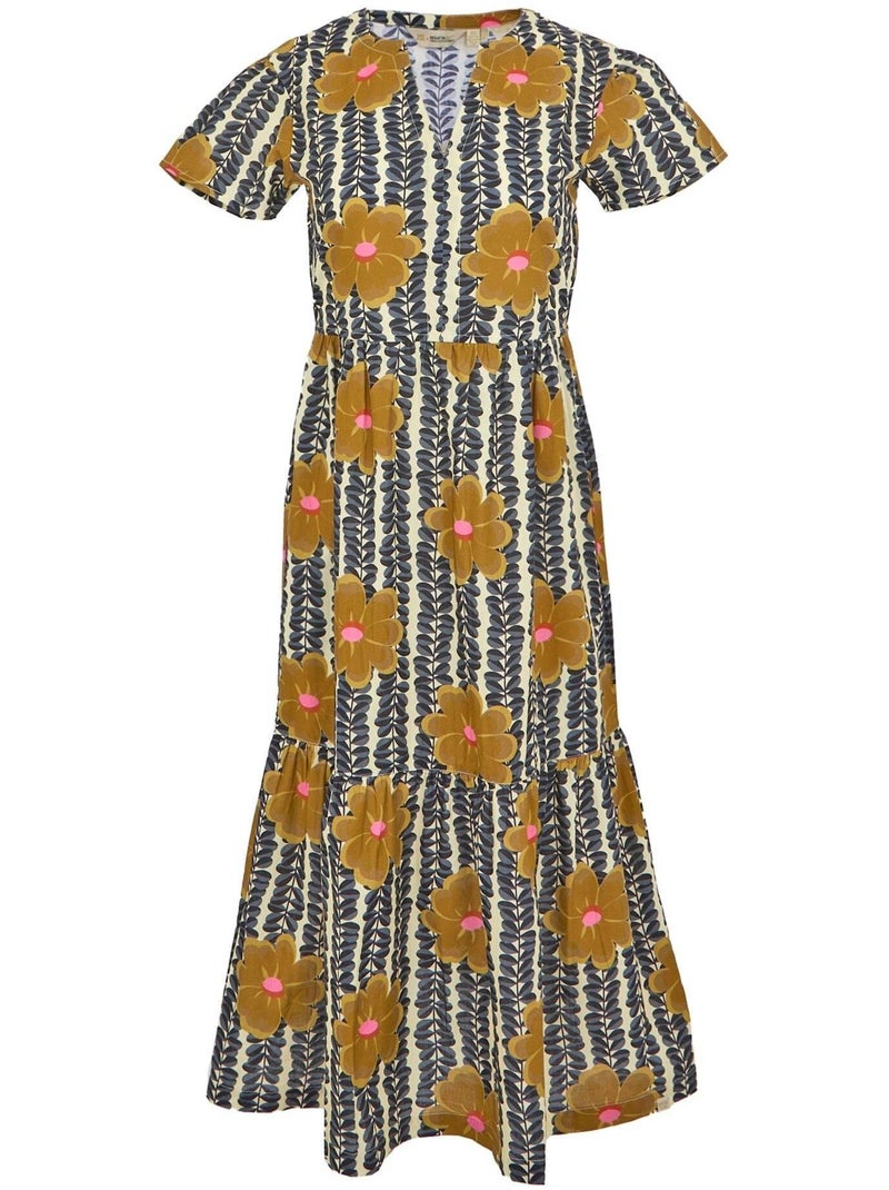 Robe mi-longue orla kiely - regatta Jaune - Kiabi