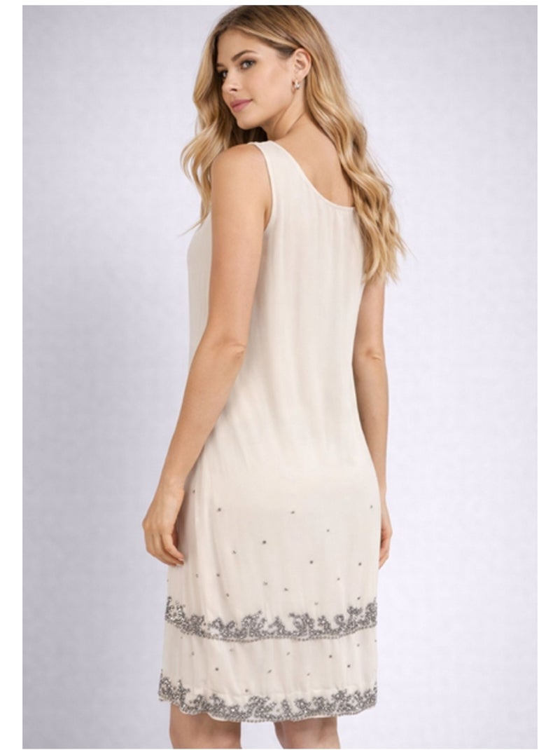 Robe mi-longue Vero Moda Blanc - Kiabi