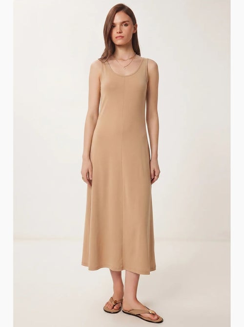Robe midi à col en u istanbul - Kiabi Robe midi à col en u istanbul - Kiabi