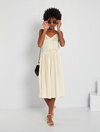 robe blanche kiabi femme
