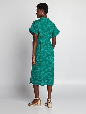 Robe verte discount