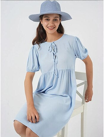 Robe midi avec fermeture à nœud papillon bdart