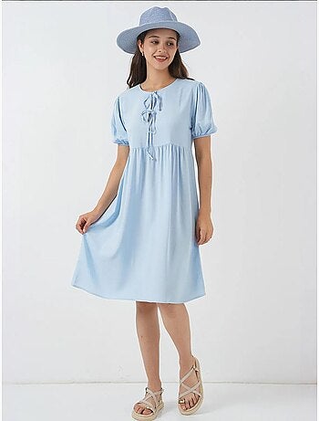 Robe midi avec fermeture à nœud papillon bdart