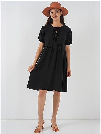 Robe midi avec fermeture à nœud papillon bdart