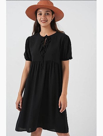 Robe midi avec fermeture à nœud papillon bdart