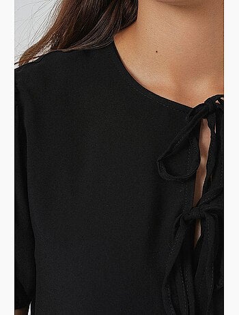 Robe midi avec fermeture à nœud papillon bdart