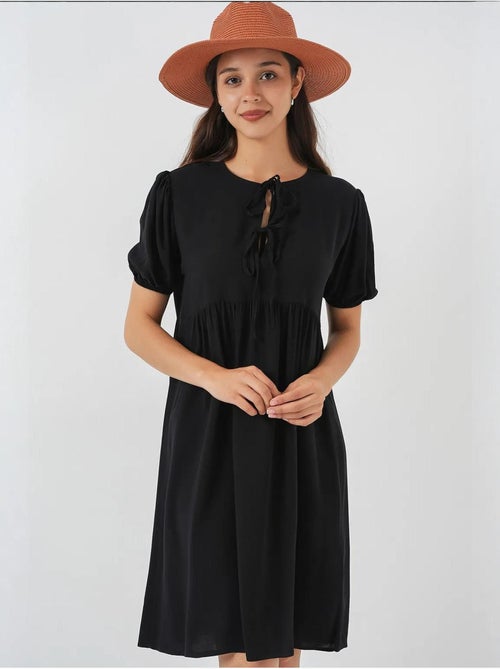 Robe midi avec fermeture à nœud papillon bdart - Kiabi Robe midi avec fermeture à nœud papillon bdart - Kiabi