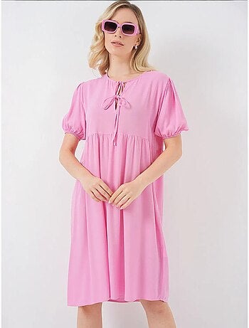 Robe midi avec fermeture à nœud papillon bdart