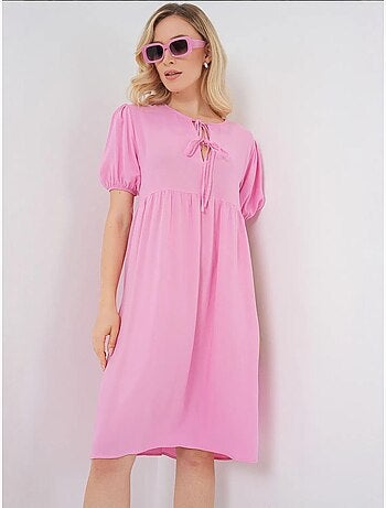 Robe midi avec fermeture à nœud papillon bdart