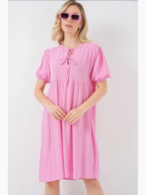 Robe midi avec fermeture à nœud papillon bdart - Kiabi Robe midi avec fermeture à nœud papillon bdart - Kiabi