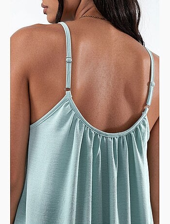 Robe midi bohème à col en u hiccup