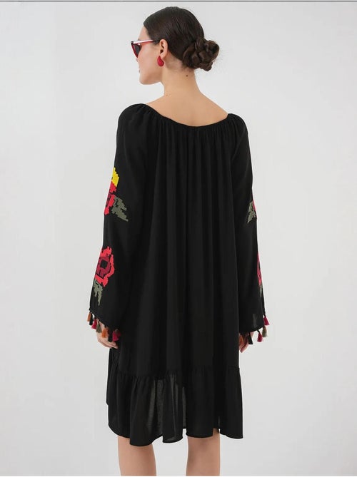Robe midi brodée bdart - Kiabi Robe midi brodée bdart - Kiabi