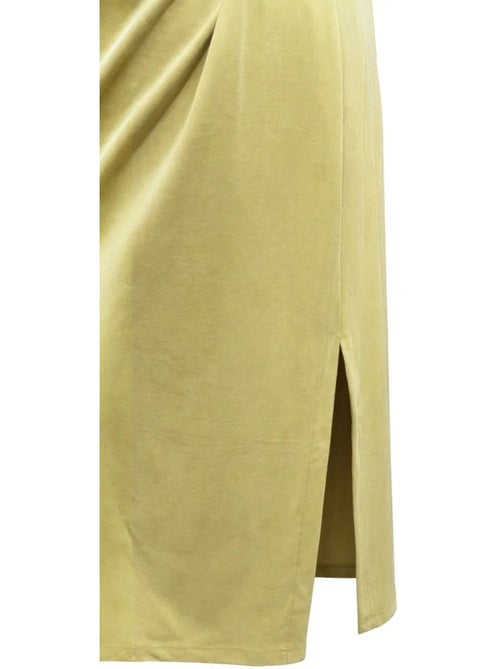 Robe midi cintrée à col rond mixray - Kiabi Robe midi cintrée à col rond mixray - Kiabi