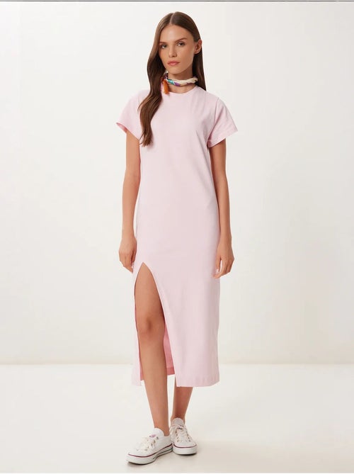 Robe midi cintrée à fente latérale istanbul - Kiabi Robe midi cintrée à fente latérale istanbul - Kiabi