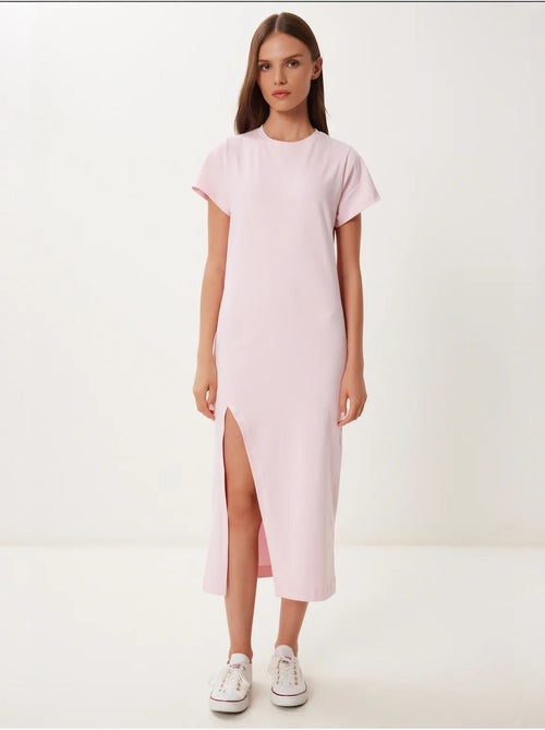 Robe midi cintrée à fente latérale istanbul - Kiabi Robe midi cintrée à fente latérale istanbul - Kiabi