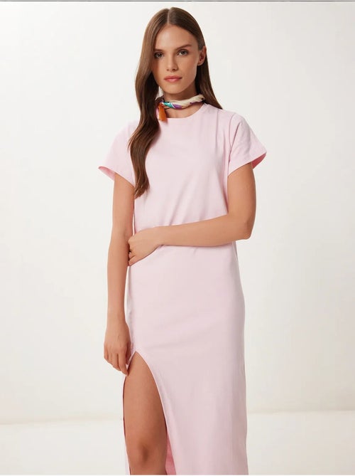 Robe midi cintrée à fente latérale istanbul - Kiabi Robe midi cintrée à fente latérale istanbul - Kiabi