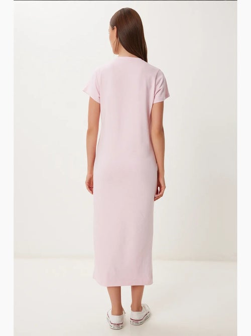 Robe midi cintrée à fente latérale istanbul - Kiabi Robe midi cintrée à fente latérale istanbul - Kiabi