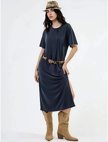 Robe midi coupe décontractée