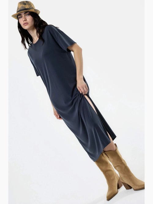 Robe midi coupe décontractée hiccup - Kiabi Robe midi coupe décontractée hiccup - Kiabi