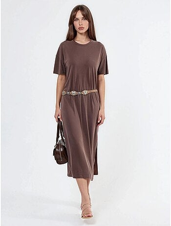 Robe midi coupe décontractée