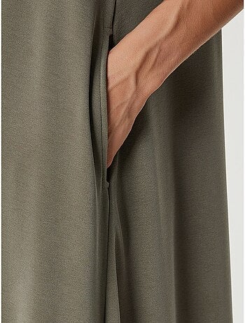 Robe midi décontractée et ample avec poches istanbul