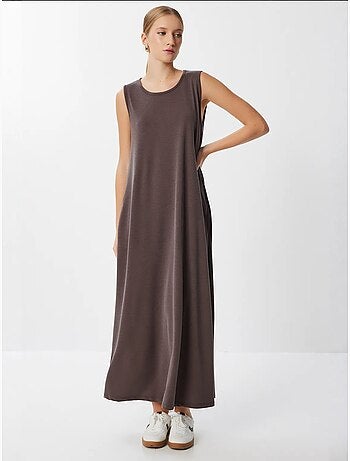 Robe midi décontractée et ample avec poches istanbul