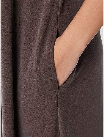 Robe midi décontractée et ample avec poches istanbul