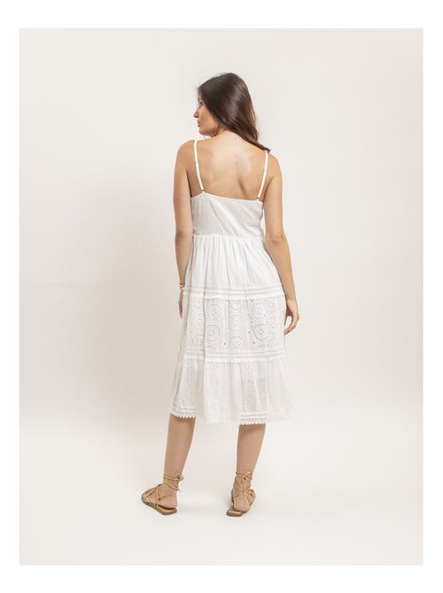 Robe midi dentelle ILOE - Kiabi