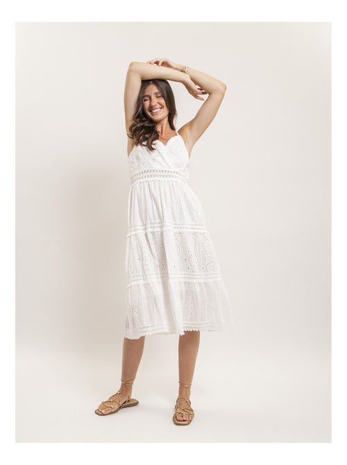 Robe midi dentelle ILOE - Kiabi