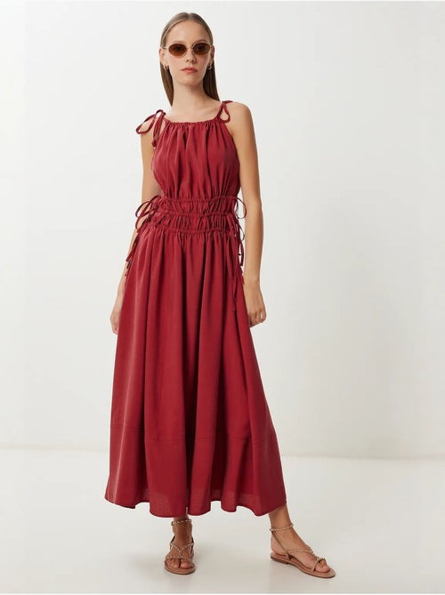 Robe midi dos nu à nouer istanbul - Kiabi Robe midi dos nu à nouer istanbul - Kiabi
