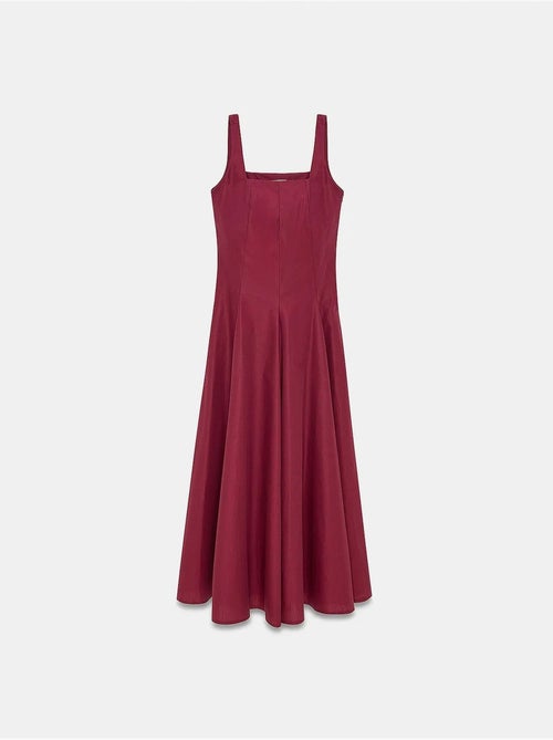 Robe midi en coton, coupe trapèze dilvin - Kiabi Robe midi en coton, coupe trapèze dilvin - Kiabi