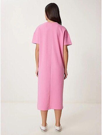 Robe midi en coton fendue istanbul